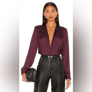 Paige - Sevilla Bodysuit in Fig